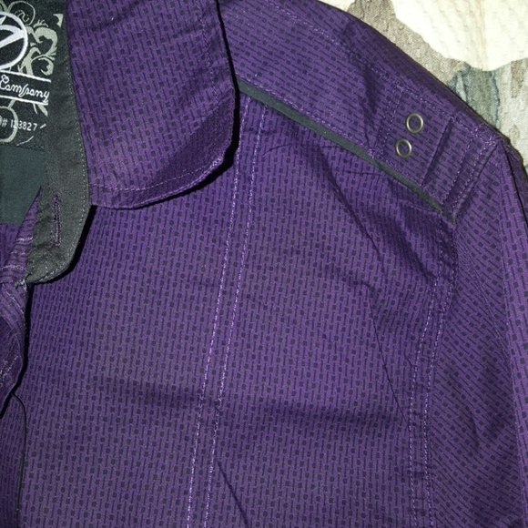 Drill Clothing Company Shirts Mens Dress Shirt Eggplant Poshmark